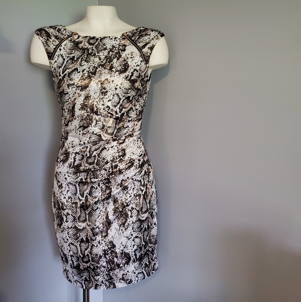 Cache snakeprint dress